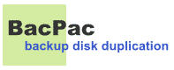BacPac backup disk duplication