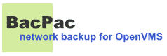 BacPac network backup for OpenVMS